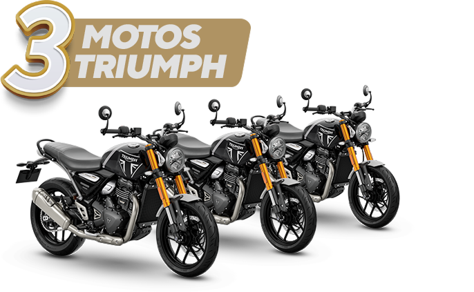 3 Motos Triumph